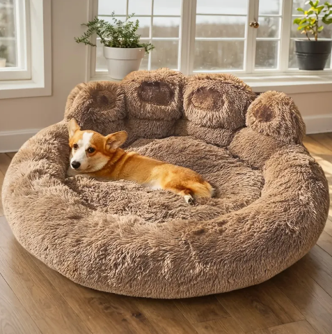 Canapé moelleux pour chien – Déhoussable & Lavable